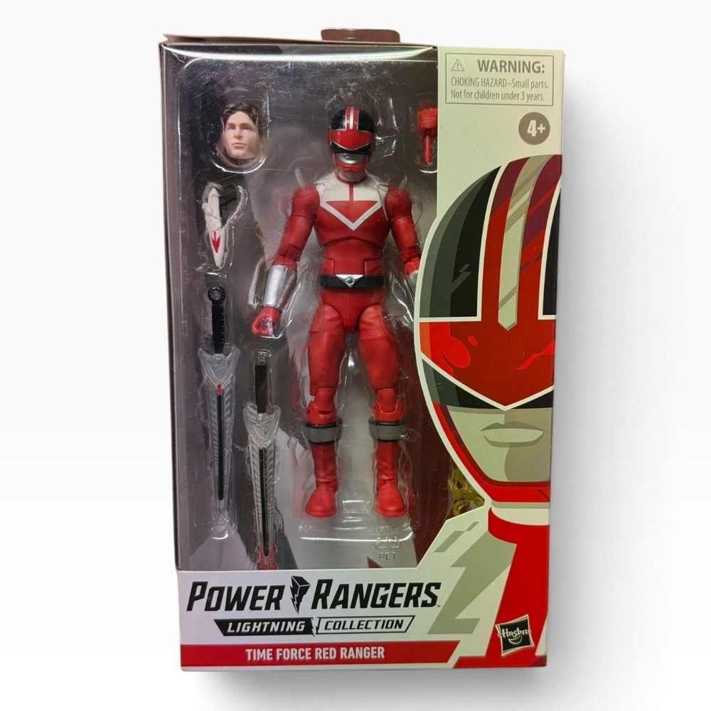 Hasbro Power Rangers Lightning Collection Time Force Red Ranger Sealed